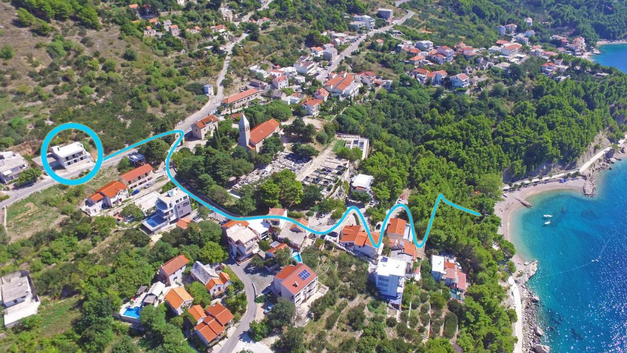 Apartmani Jurica I Ankica Брела Екстериор снимка